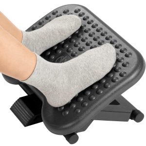 Adjustable Foot Rest — Ergonomic Under-Desk Stool
