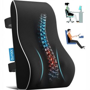 Lumbar Pillow — Memory Foam Back Support