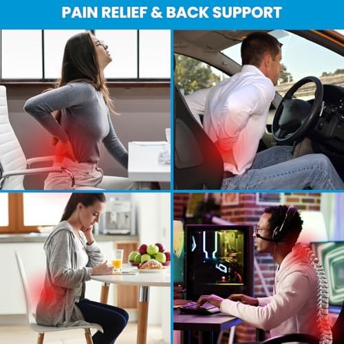 Lumbar Pillow — Memory Foam Back Support - Image 3