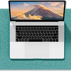 Natural Felt Desk Mat — Large Premium Workspace Protector